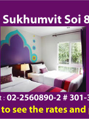 Sawasdee Hotel @ Sukhumvit Soi 8 New  hotel  open in October  10 ,  2010 
Soft  Opening THB  999 + CBF